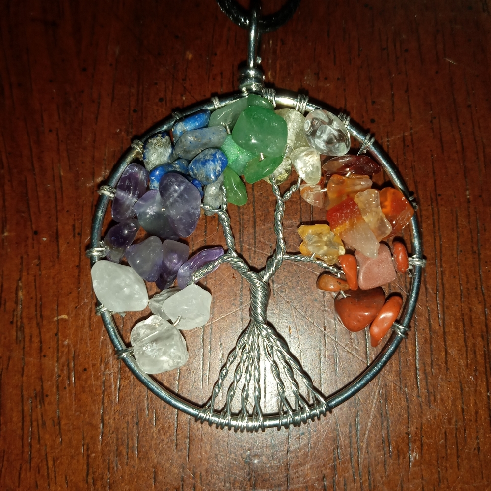 Chakra Tree Necklace